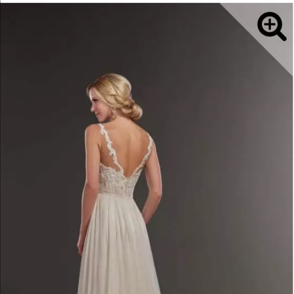 Martina Liana bridal corset top - Picture 2 of 7